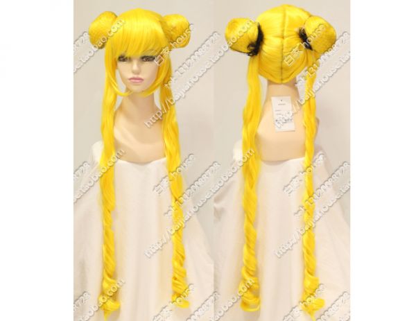 Peruca Loira Amarelada Sailor Moon PL255