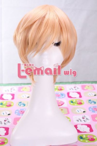 Peruca Loira Curta 25CM Akito Takagi Bakuman PL15