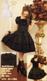 Vestido Lolita Preto ou Branco Cod.MJD15