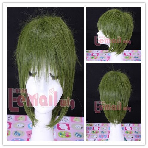 Peruca Verde Curta Midorima Shintaro PVE01