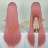 Peruca Rosa Escuro Milkshake Longa Lisa Lolita 80CM PR106