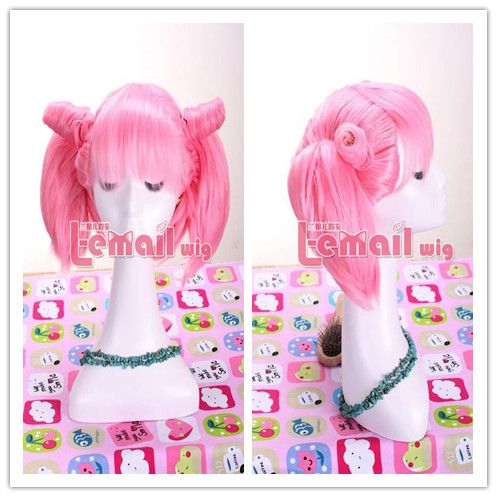 Peruca Rosa Sailor Chibi Moon PR24