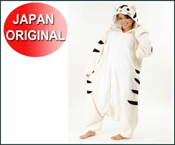 Kigurumi SAZAC Tigre Branco MJ02