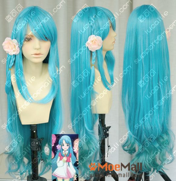 Peruca Azul com pontas verdes Sono Chieri Lolita PA07