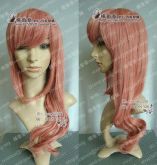 Peruca Rosa Escuro Ondulada FF13 Lightning Serah PR47