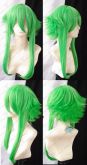 Peruca Verde Claro Curta Repicada Gumi Vocaloid PVE69