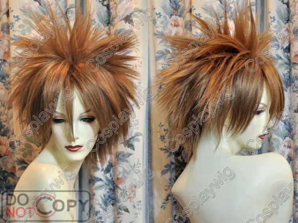 Peruca Curta Spike Sora Kingdom Hearts PCA23